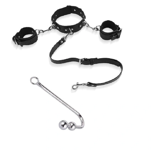 Anal 5334 Hook and Collar Cuffs Elegant Beaded with 0809